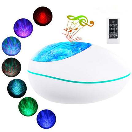 Farverig galakse projektor lampe med Bluetooth