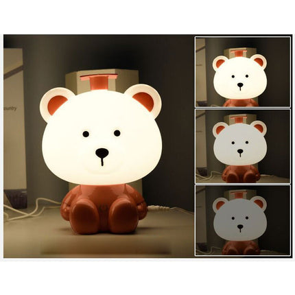 Sød bjørn natlampe til børn