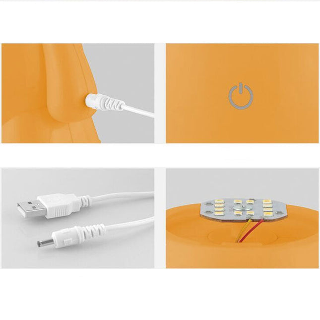 Sød bjørn natlampe til børn