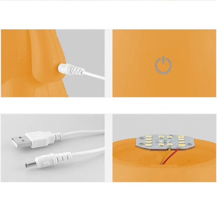 Sød bjørn natlampe til børn