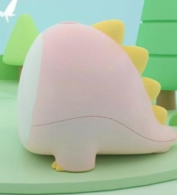 Dinosaur natlampe i silikone til børn