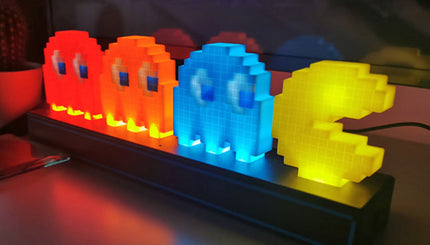 Pac-Man spøgelse LED natlampe
