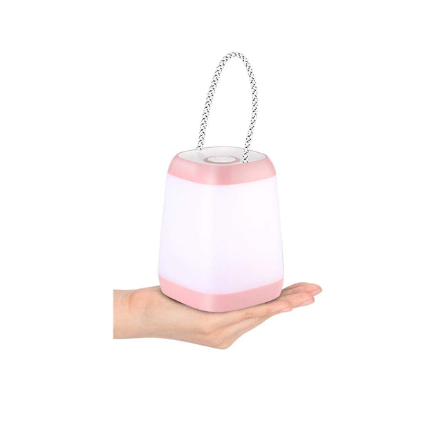 Transportabel genopladelig lanterne med USB