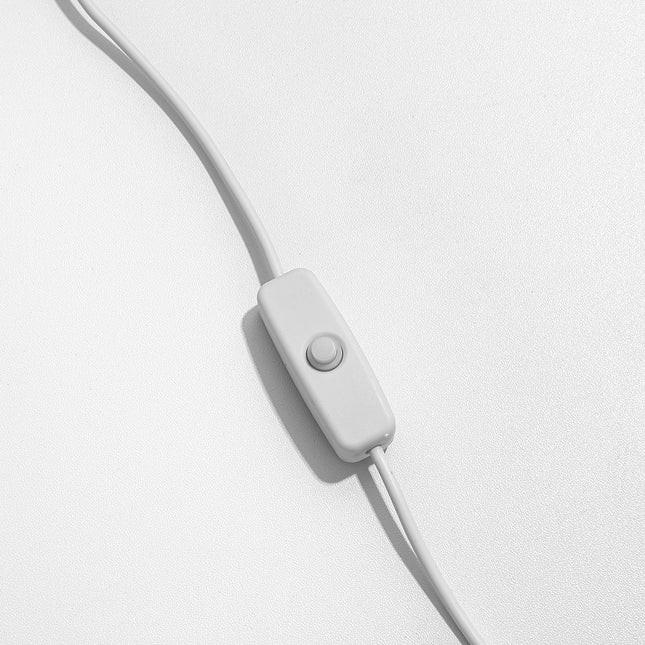 Dekorativ hval lampe i træ og akryl