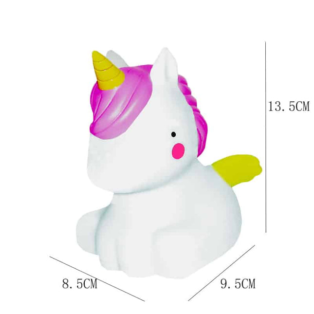 Sød mini enhjørning LED natlampe