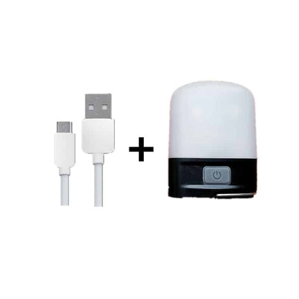 Genopladelig mini lomme natlampe til camping