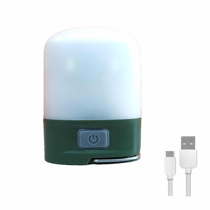 Genopladelig mini lomme natlampe til camping