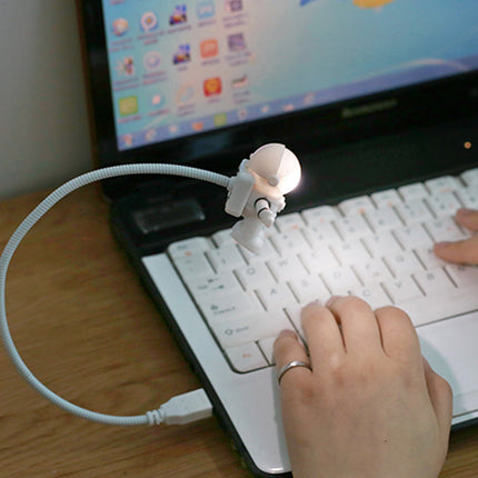 Mini astronaut LED lampe til USB