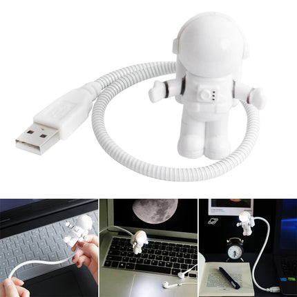 Mini astronaut LED lampe til USB