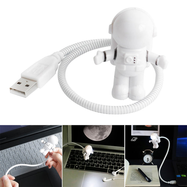 Mini astronaut LED lampe til USB