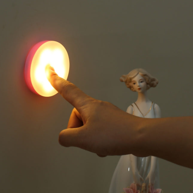 Trådløs mini LED touch natlampe
