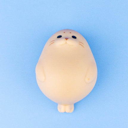 Bærbar lille natlampe formet som sæl