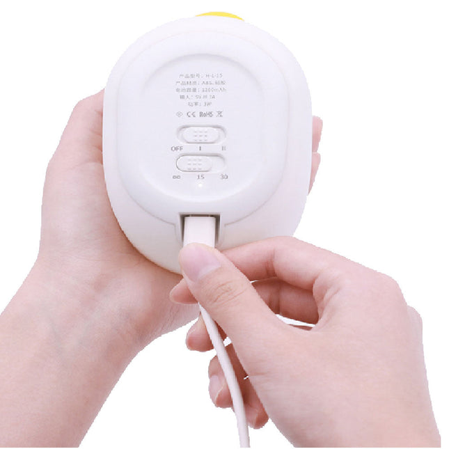 Lille and natlampe i silikone med timer