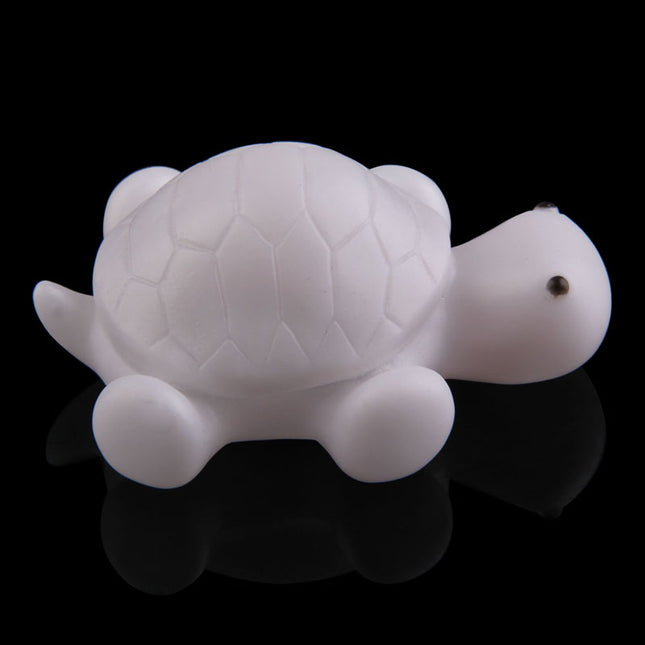 Lille skildpadde natlampe med farveskift