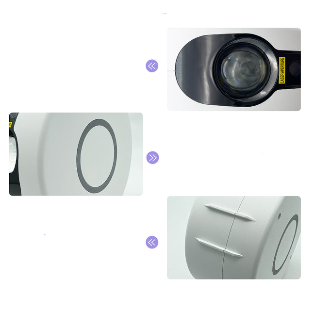 Farverig galakse projektor med tåge effekt