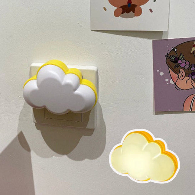 Sky natlampe til stikkontakt til børn