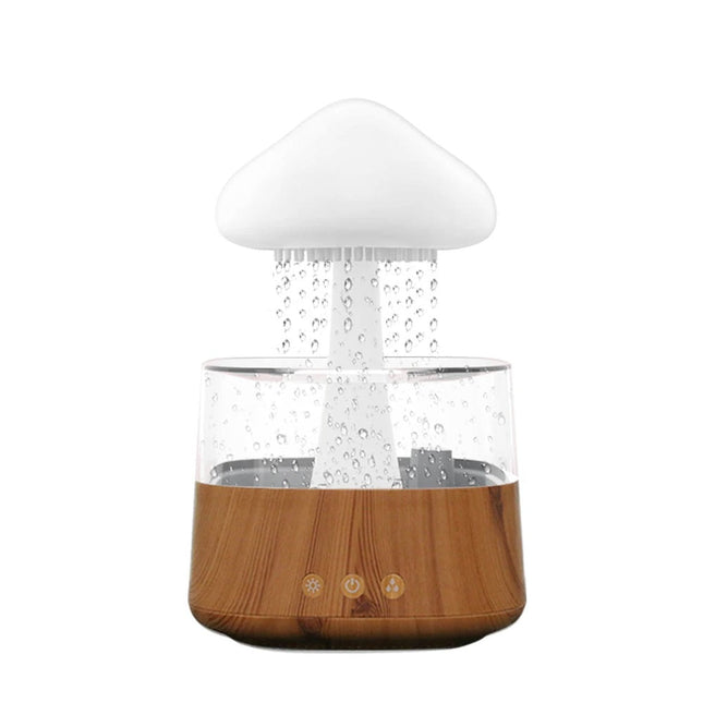 Svampe natlampe med luftfugter funktion
