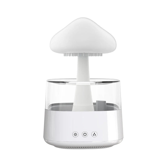 Svampe natlampe med luftfugter funktion