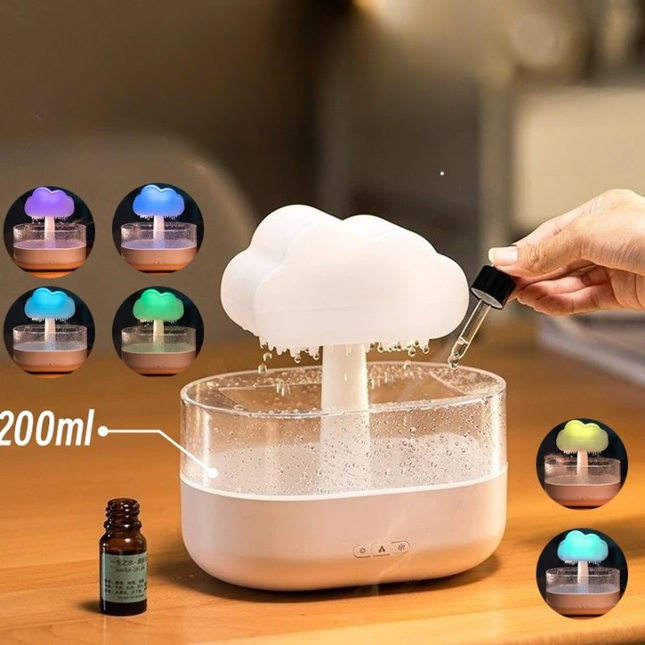 Sky natlampe med indbygget luftfugter