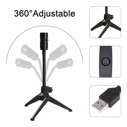 Roterende LED projektor med måne og jord