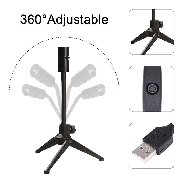 Roterende LED projektor med måne og jord