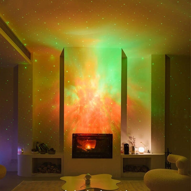 Hvid astronaut stjernehimmel LED projektor
