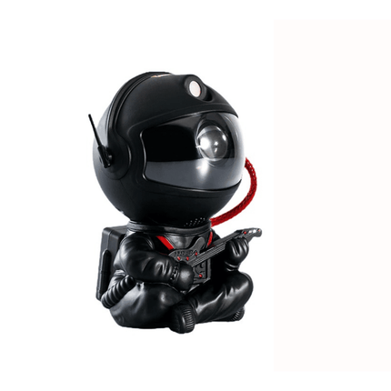 Sort astronaut stjernehimmel LED projektor