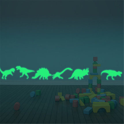 Selvlysende dinosaur wallstickers til loft