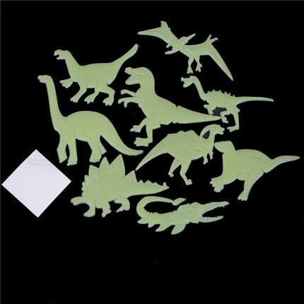 Selvlysende dinosaur wallstickers til loft