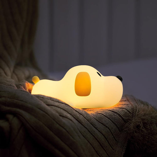 Sjov silikone hundenatlampe med touch