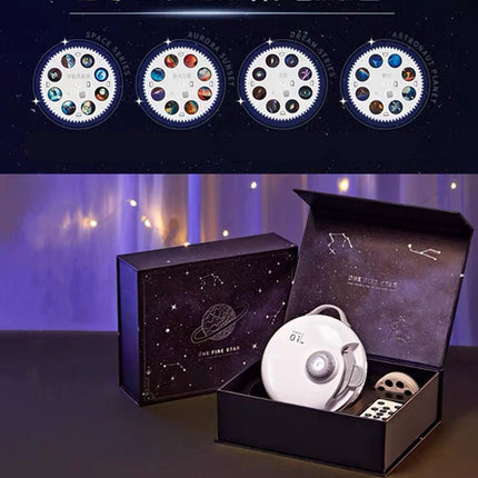 Planetarium projektor med Bluetooth musik