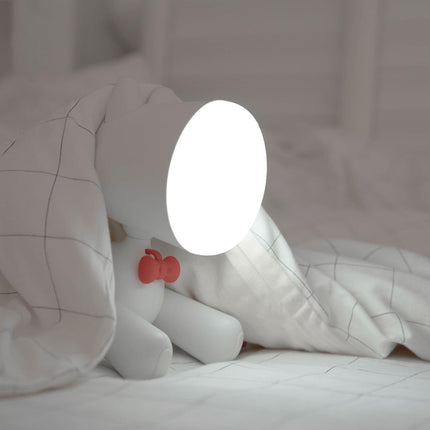 Genopladelig hund natlampe med touch