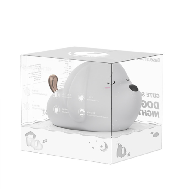 Hyggelig hundehvalp natlampe til børn