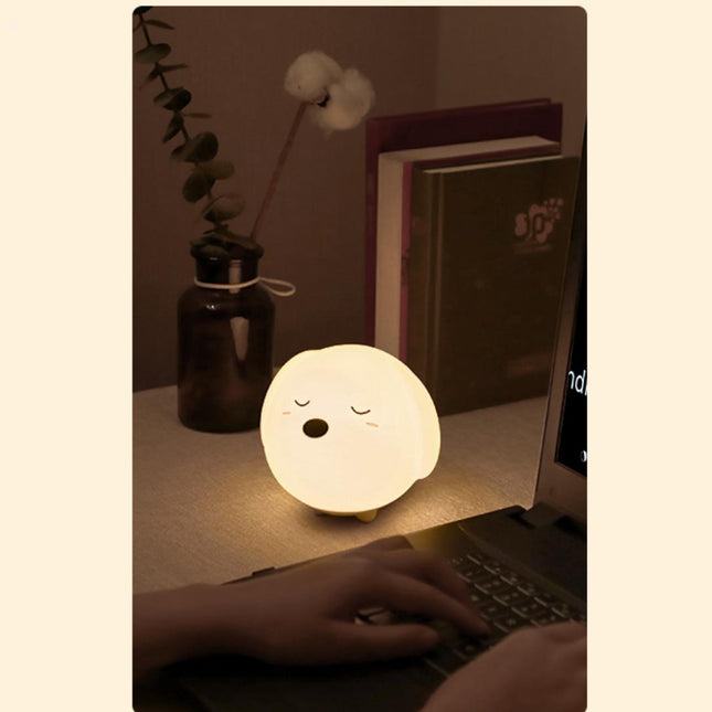 Hyggelig hundehvalp natlampe til børn