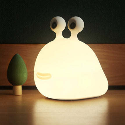Genopladelig snegle natlampe til amning