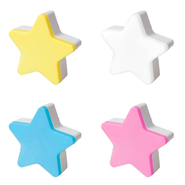 Stjerneformet LED natlampe til stikkontakt