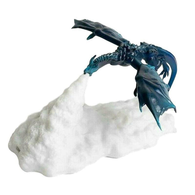 3D printet drage lampe med ild