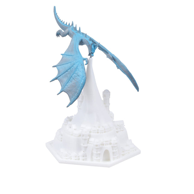 3D printet drage lampe med ild