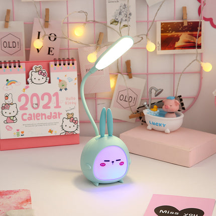 Justerbar kanin skrivebordslampe til børn