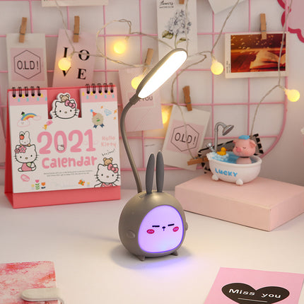 Justerbar kanin skrivebordslampe til børn