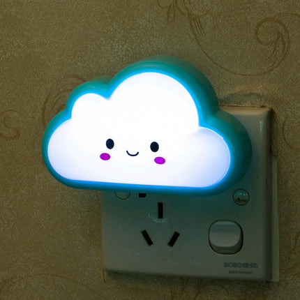 Sød sky LED natlampe til børn