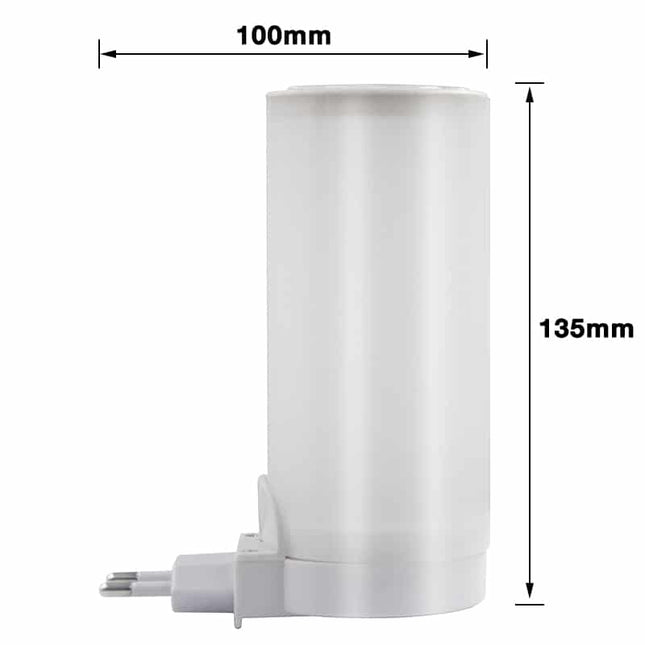 Dæmpbar LED natlampe med fjernbetjening