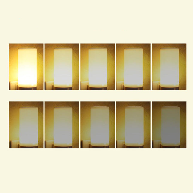 Dæmpbar LED natlampe med fjernbetjening