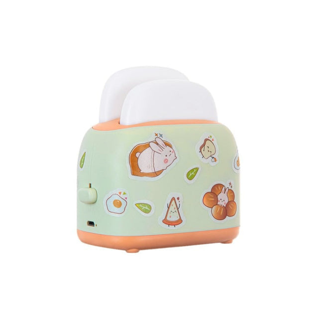 Genopladelig LED natlampe som brødrister