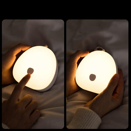Dæmpbar LED touch natlampe til børn