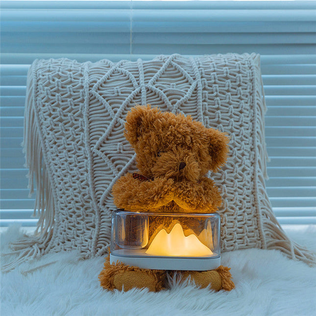 LED natlampe med bjerg til læsning