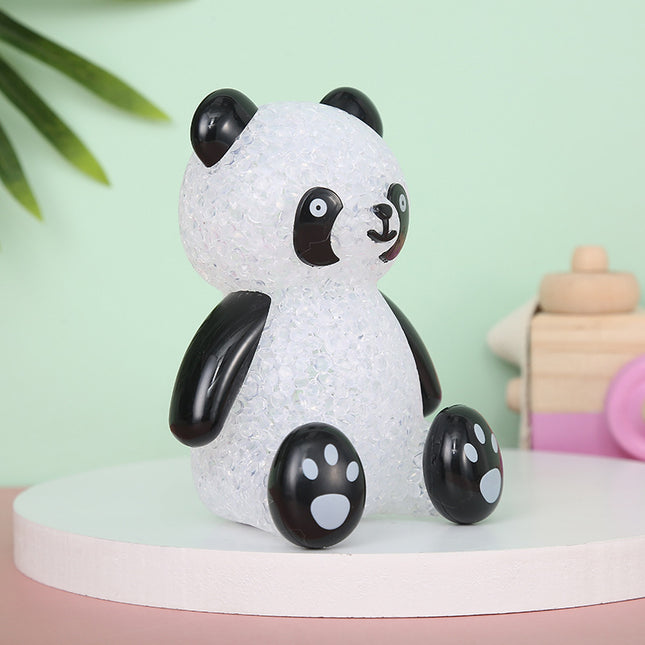Panda LED natlampe til børneværelset