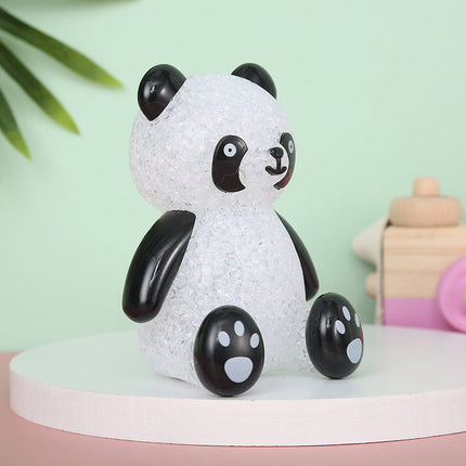 Panda LED natlampe til børneværelset
