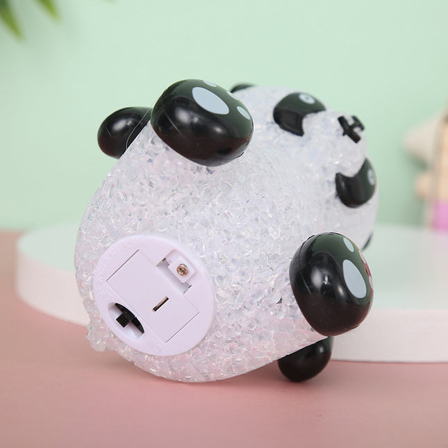 Panda LED natlampe til børneværelset
