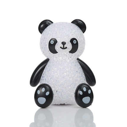 Panda LED natlampe til børneværelset